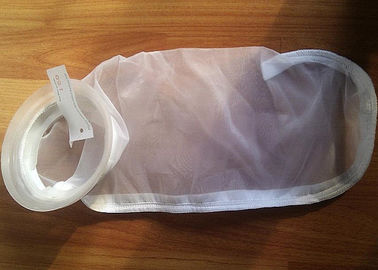 Жидкостная сетка плетения ткани нейлона цедильного мешка складная с Drawstring/пластиковым кольцом